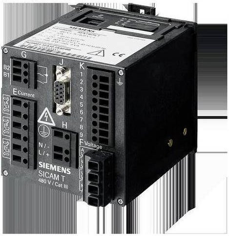 Siemens Digitales Einbaumessgerät in Schwarz 7KG9661-2FA30-1AA0 - Bild 1