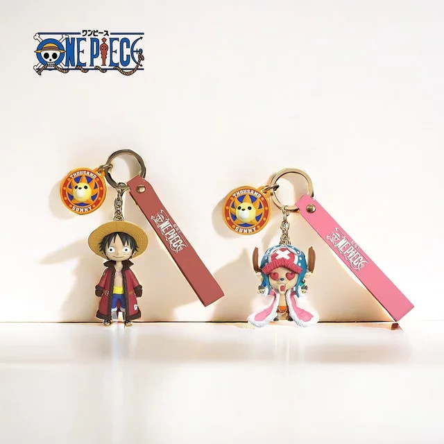 Bandai One Piece Schlüsselanhänger, Affe D. Ruffy Chopper, Unisex - Bild 1