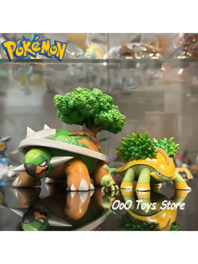 Bandai Pokémon Torterra Evolutionary Group Actionfiguren, PVC, 2-11cm - Bild 4