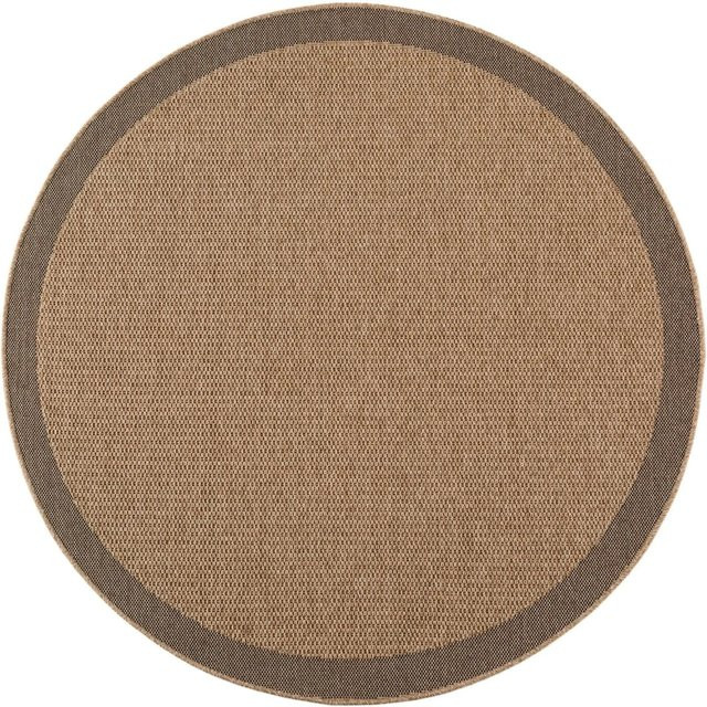 Ayyildiz Outdoor-Teppich Timber 1402 Beige rund Durchmesser: 120 cm - Bild 1