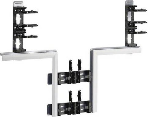 Hager T-Stück BKIS251308D9016 aus Stahl in Verkehrsweiß, B: 13,0 cm, H: 28,0 cm - Bild 1
