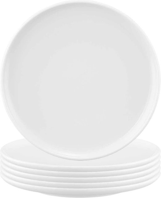 Seltmann Weiden Frühstücksteller Sento Home aus Keramik, Weiß, 6er Set, Durchmesser: 21,4 cm - Bild 1