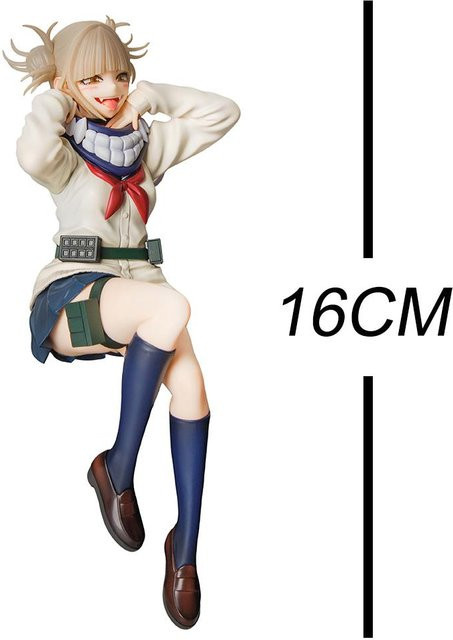Toga Himiko Actionfigur, Anime MHA, 16cm, weiß - Bild 1