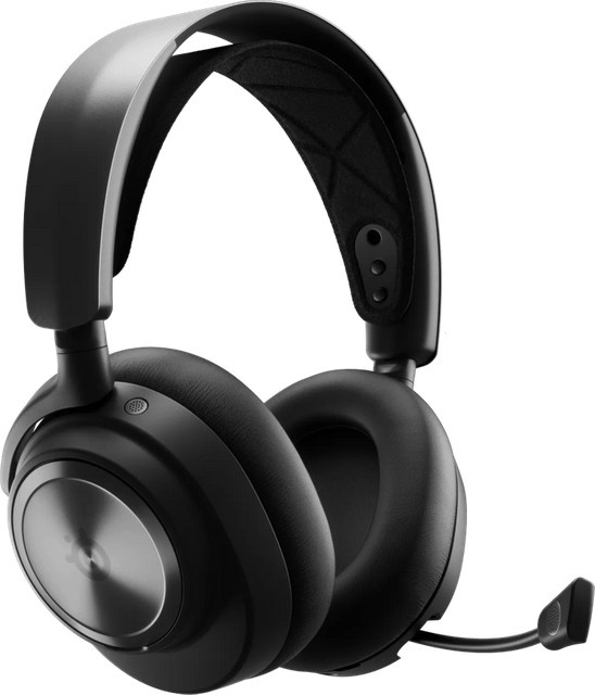 SteelSeries Arctis Nova Pro Wireless Over-Ear Headset in Schwarz mit Bluetooth und 2,4 GHz Funk für Nintendo Switch, PlayStation und PC - Bild 2
