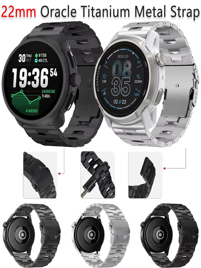 COROS Uhrenarmband Titan, 22 mm, Unisex - Bild 6
