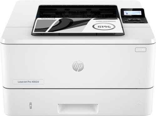 HP LaserJet Pro 4002d Laserdrucker in Weiß mit 1200 x 1200 DPI, A4, 40 Seiten pro Minute und doppelseitigem Druck - Bild 1
