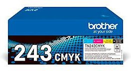 Brother Original Toner TN-243 CMYK Multipack Schwarz, Cyan, Magenta, Gelb - Bild 3