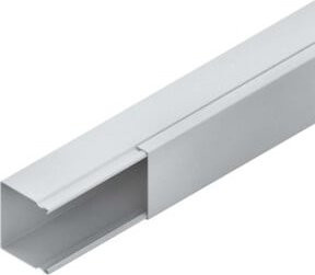 Niedax LFK-Kanal Unterteil und Deckel LLK 26.030 R in Grau und Weiß aus Stahl - Bild 1