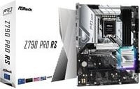 ASRock Z790 PRO RS Mainboard LGA1700 DDR5 Ethernet/LAN in Schwarz und Silber - Bild 1