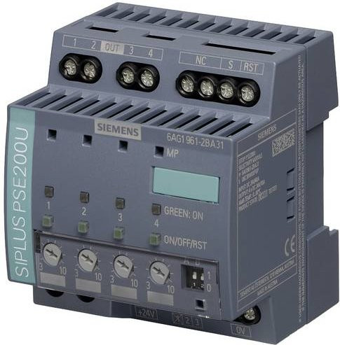 Siemens SPS-Elektronikmodul 6AG1961-2BA31-7AA0 in Grau, 24V - Bild 1