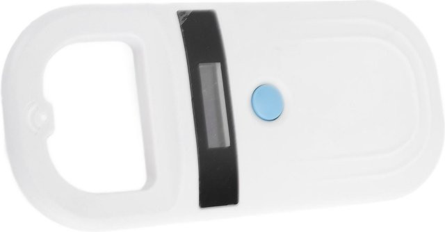 Tragbarer PJWWADQ Tier-ID-Leser in Weiß, wiederaufladbarer 134,2 kHz Haustier-Mikrochip-Scanner mit USB-C-Anschluss und Datenübertragung - Bild 1