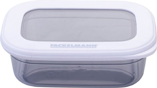 Fackelmann Vorratsdose Be The Move, eckig, transparent/beige, 400 ml - Bild 1