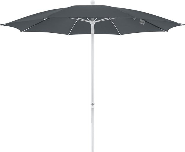 Doppler Gastro Sonnenschirm aus Fiberglas und Aluminium in Anthrazit, Durchmesser: 250 cm, Höhe: 239 cm - Bild 1