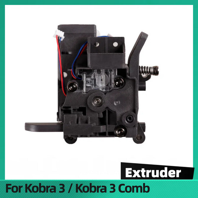 Anycubic Extruder für Kobra 3 FDM 3D-Drucker, Ersatz Hotend Filament Extruder für Kobra 3 Combo, Schwarz - Bild 1