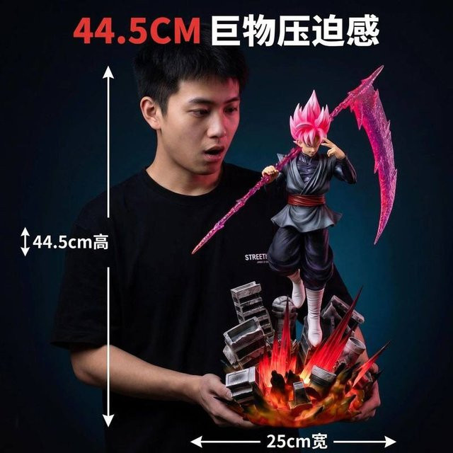 Jt Studio Toys Dragon Ball Zamasu Goku Black Figur, 1/6 Statue, Kunststoff - Bild 1