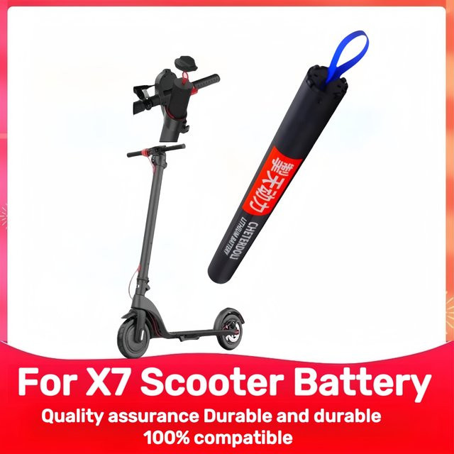Huanxi HX X7 Scooter-Akku 36V 6,5Ah Li-Ion Akku in Schwarz für Elektroroller - Bild 1