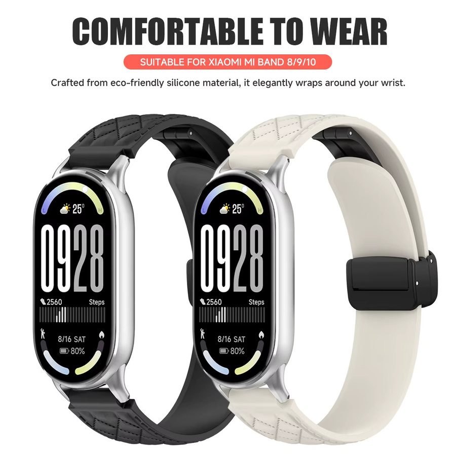 FancyWrist Smartwatch Ersatzarmband, Silikon, Roségold, Unisex - Bild 3