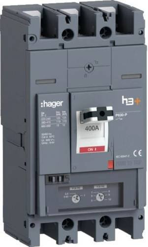 Hager HPW400DR Leistungsschalter MCB in Grau - Bild 1