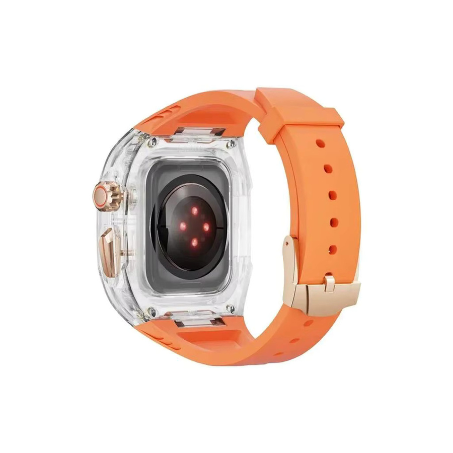 Modifikationskit Transparente Schutzhülle + TPU-Band für Apple Watch - Bild 3