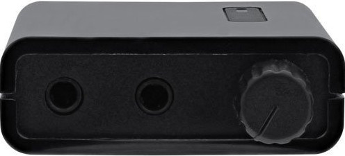 InLine Mobiler Stereo Kopfhörer-Verstärker mit Bass-Boost in Schwarz (33057I) mit 3,5mm Klinke, 1x IN und 2x OUT - Bild 1