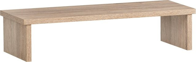 Monitoraufsatz Möbelpartner Niels in Eiche Wildeiche Nachbildung, B/H/T: 55 x 12,7 x 20 cm - Bild 1