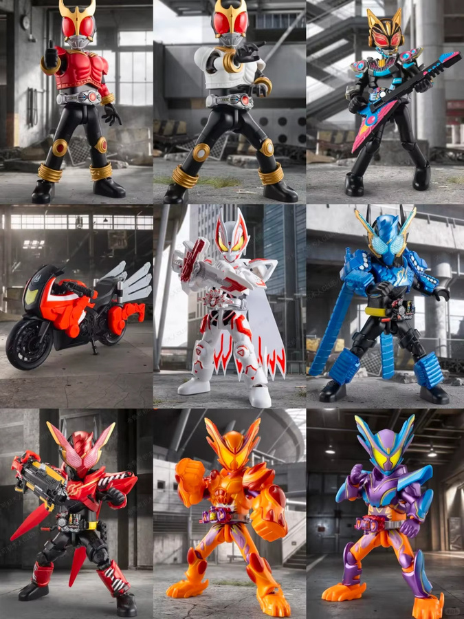BLOKEES Kamen Rider Blockfigur, Stars Edition Serie 6 Galaxy Version - Bild 1