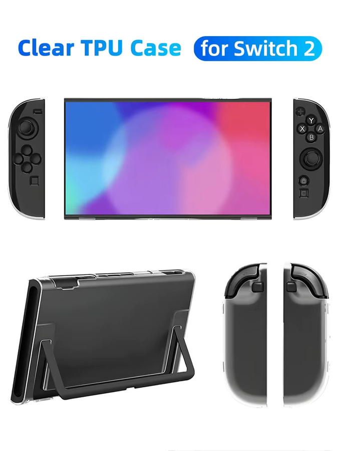 Transparente Schutzhülle für deine Nintendo Switch 2 Konsole und Joypads - Bild 6