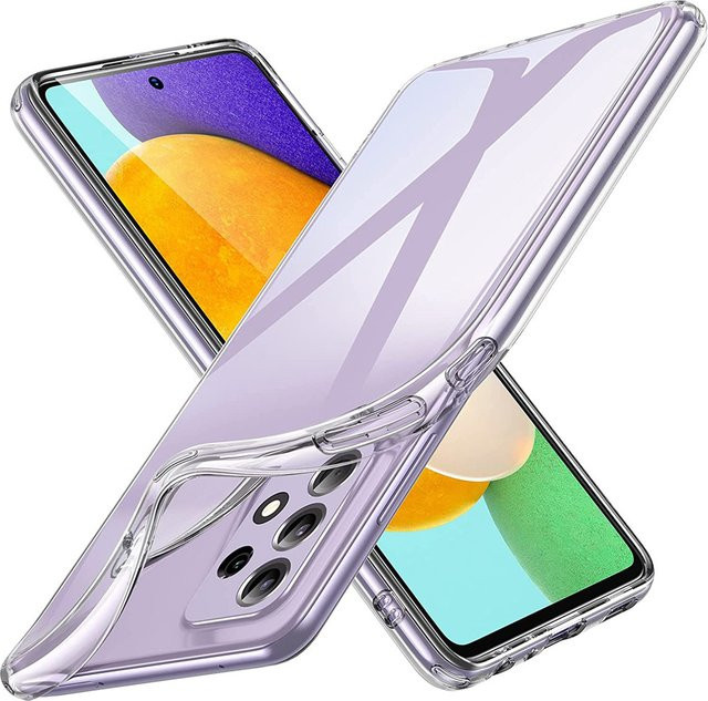 Transparentes, weiches Kristall-Gehäuse für Samsung Galaxy A72, A52s, A52, A51, A50, A32, A31, A30, A71, A70, A41, A40, A22, A21s und A20 - Bild 1
