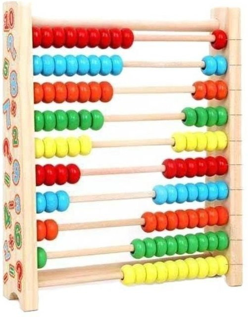 Binchi Abakus, hölzernes Kinderspielzeug, bunt / mehrfarbig - Bild 1