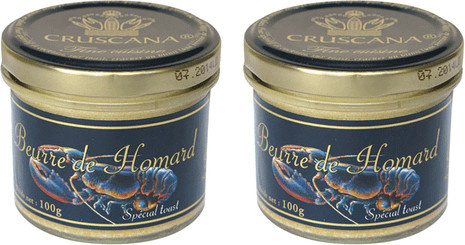 Cruscana Hummerbutter Frankreich 2 x 100 g - Bild 1