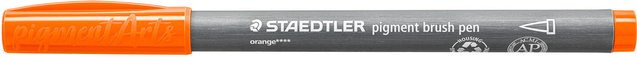 Staedtler Pigment Brush Pen in Orange - Bild 1