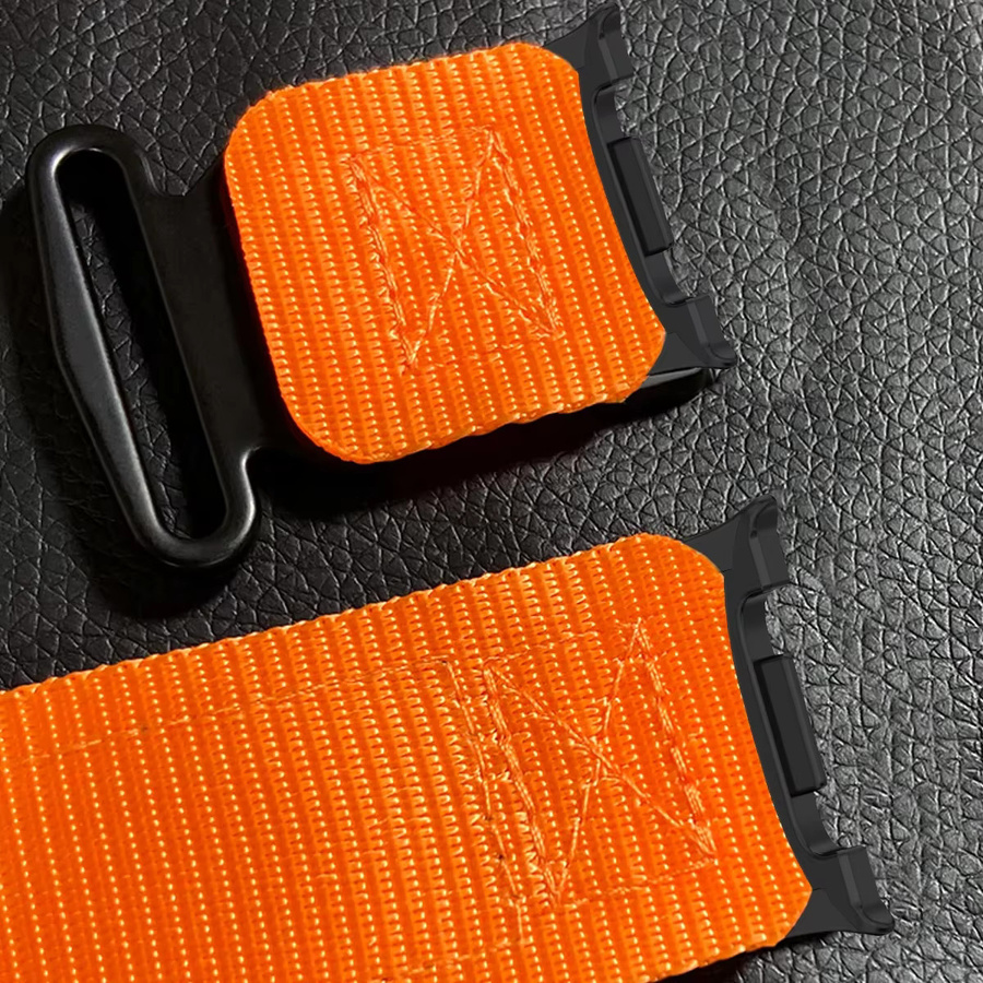 OAKCHARM Uhrenarmband Nylon, orange, Samsung Galaxy Watch 8 Classic - Bild 3
