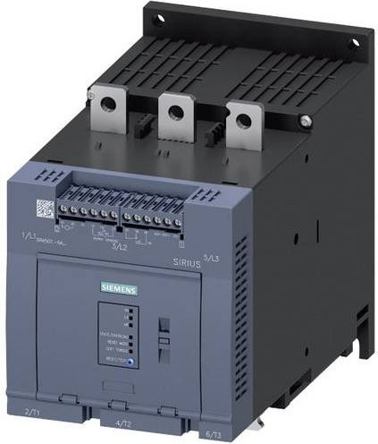 Siemens Sanftstarter 3RW5077-6AB14 in Grau mit 315kW bei 400V und 160kW bei 230V - Bild 1