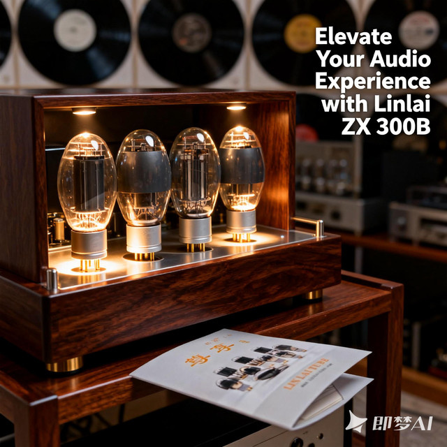 LGBOZI ZX 300B Vakuumröhre für Audio Elektronik, Präzisionsabgestimmte Direkte Generation 300B/300B-N/300BT, Transparent - Bild 1