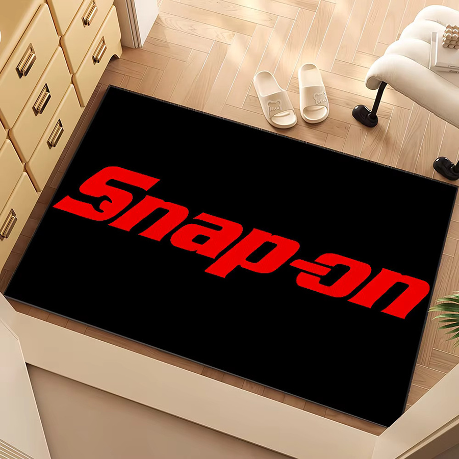 Snap On Tools Logo Teppich rutschfest und saugfähig für Haus, Schlafzimmer, Küche oder Bad - Bild 2