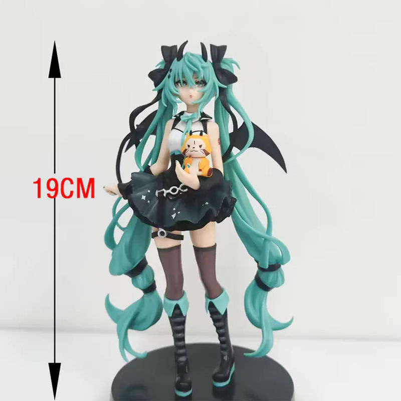 Bandai Hatsune Miku Anime Actionfigur Kleiner Teufel Waschbär in mehrfarbig, Höhe: 19 cm - Bild 5