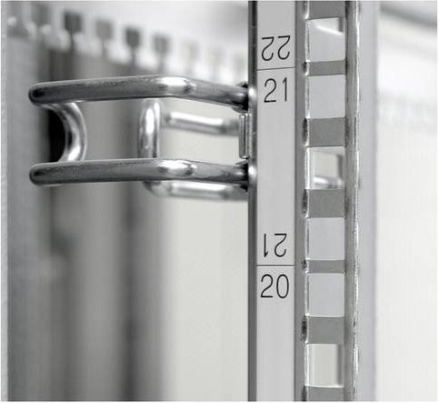 Rittal Maßklebestreifen DK 7950.100 aus Kunststoff in Silber - Bild 1