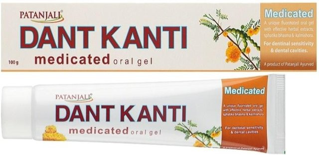 Patanjali Ayurved Dant Kanti Oralgel, 3 Stück, Unisex - Bild 1