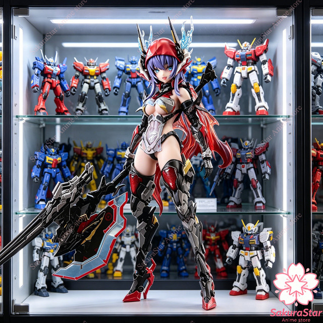 Bandai Damanjiang Nuclear Gold Reconstruction Thunderbolt Squad Barbera Red, Actionfigur, 1:9, Rot, Bunt / Mehrfarbig - Bild 1