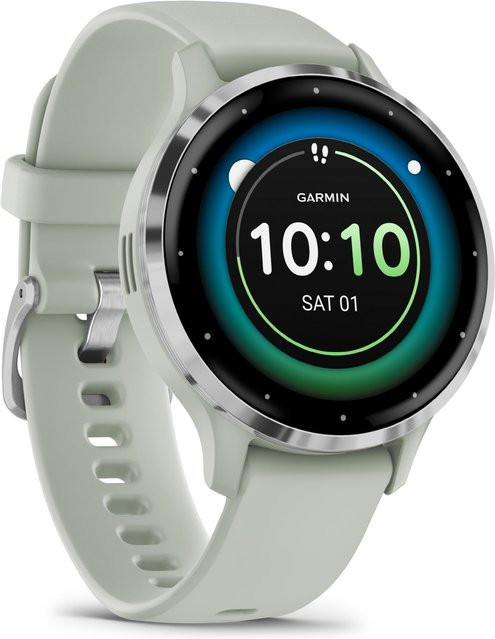 Garmin Venu 3S Smartwatch Silber/Grau mit GPS und Sleep Tracking - Bild 2