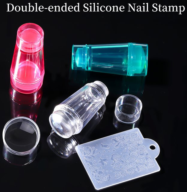 LULAA Nagelstempel Set, Rot, Unisex - Bild 1