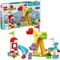 Lego Duplo Peppa Wutz Jahrmarkt Konstruktionsspielzeug ab 2 Jahren - Bild 2