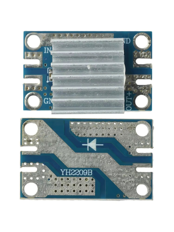 Gaqqee Hochstrom Idealdiodenmodul DC 4-90V/60V Anti-Reverse Flow für Solarlade- und Batteriesicherungssysteme - Bild 2