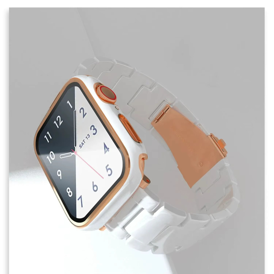 JBAILI Uhrenarmband Edelstahl, Roségold, Damen - Bild 2