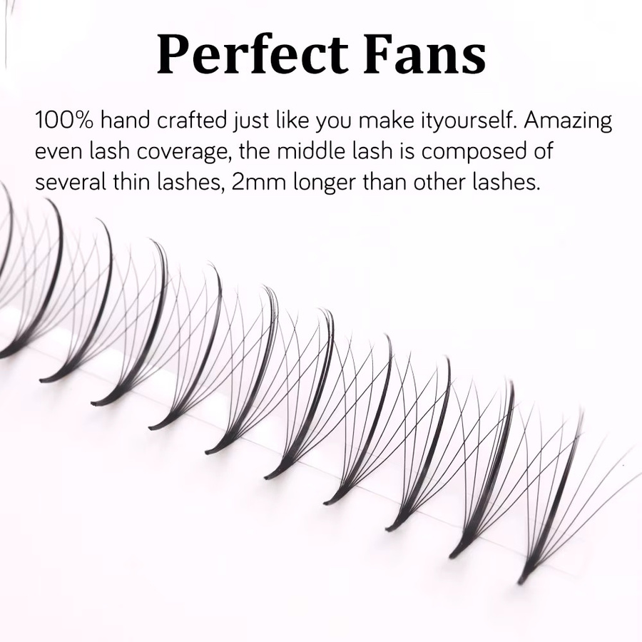 Cmicc Wimpern Extensions, Black, Natürlich, Unisex - Bild 4