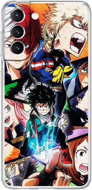 My Hero Academia Izuku Deku Handyhülle für Samsung Galaxy S22 Ultra 5G S21 FE S20 Ultra S10 Plus S10 S9 S8 Note 20 Multicolor - Bild 1