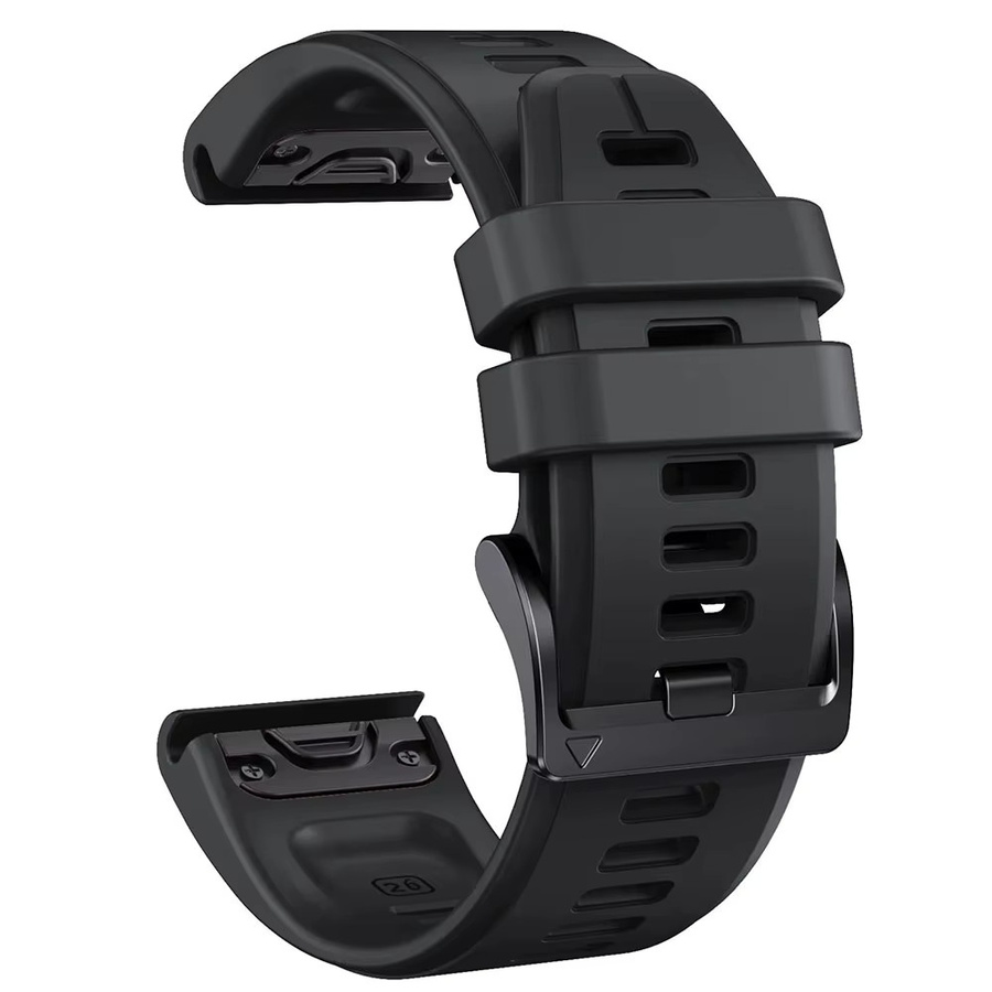 Garmin Uhrenarmband Silikon, 22/26mm, Schwarz, Unisex - Bild 5