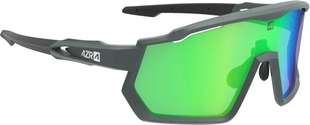 AZR Pro Race Rx Sonnenbrille, Wrap, Unisex, Schwarz, Grau, Kunststoff - Bild 1