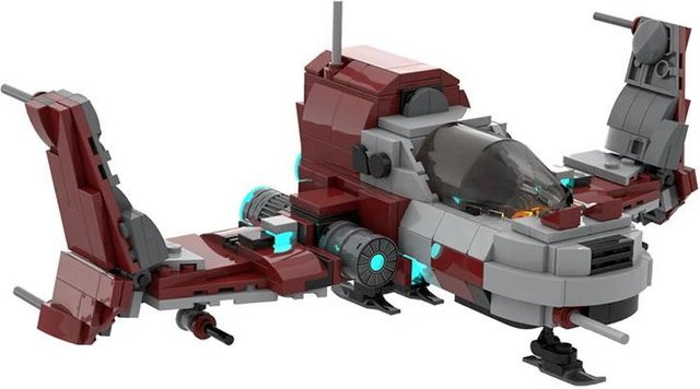 Yiran toy No Man's Sky Strahlender Säule BC1 Science-Fiction-Raumschiff, Bausteine, ab 14 Jahren - Bild 1