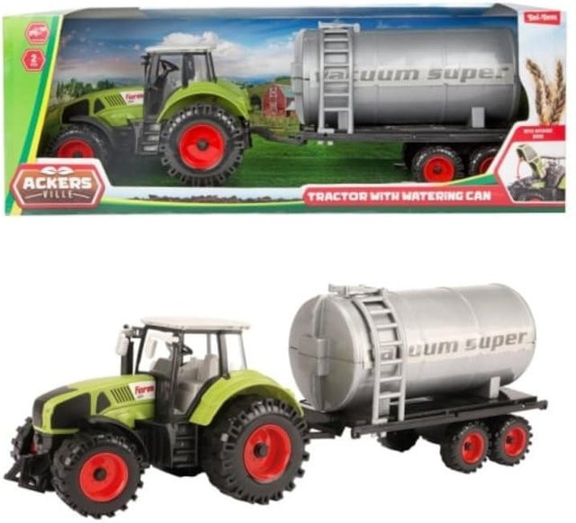 Toi-Toys Tractor Spielzeugtraktor mit Wassertank-Anhänger, ab 3 Jahre - Bild 1